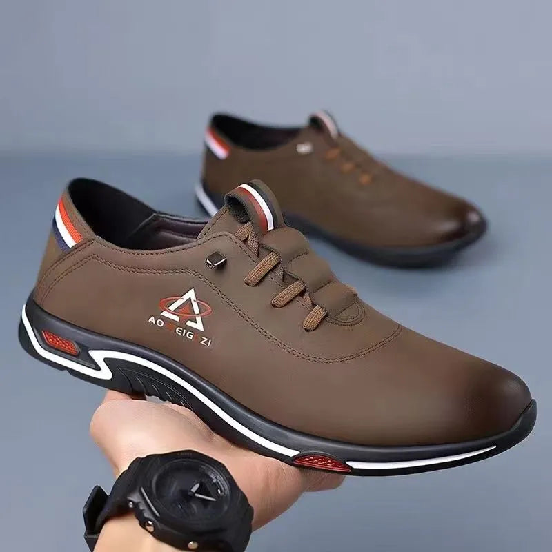 CHAUSSURES CASUAL ÉLÉGANCE MARRON-SN